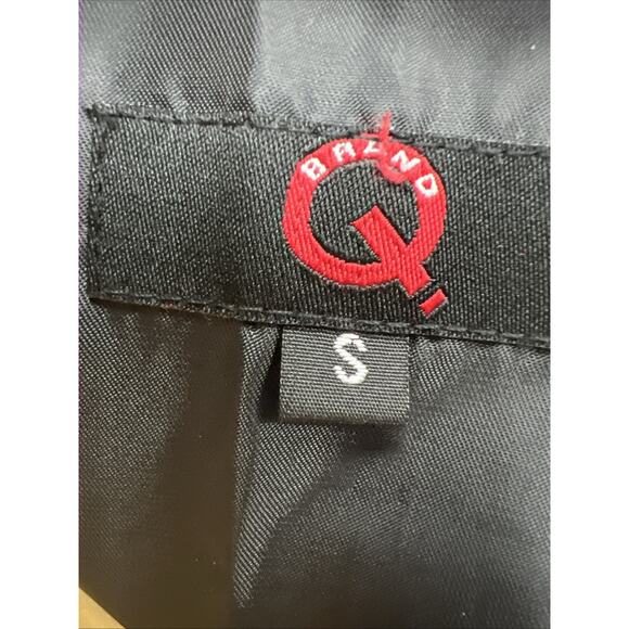 Q Brand Italian Design Size Small 5 Button Gold Black Mens Dress Vest - Picture 3 of 9